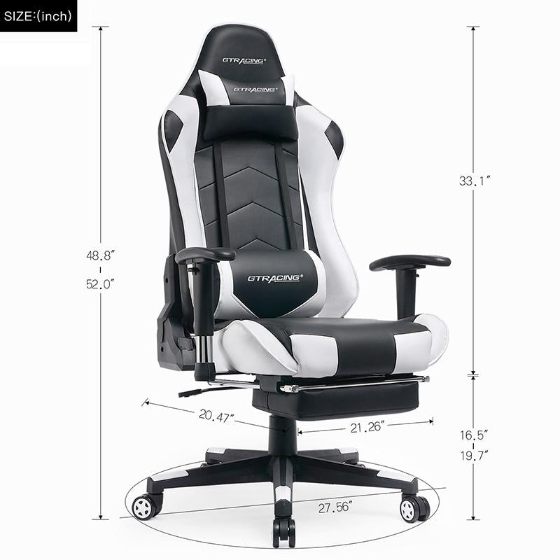 Footrest SERIES // GT901-WHITE - GTRACING